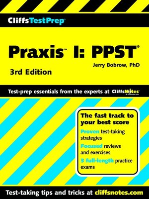 CliffsTestPrep Praxis I: PPST - ebook